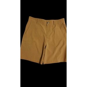 Panama Jack Men's Flat-Front Tan Shorts